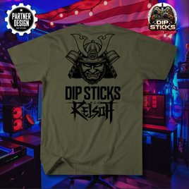 Dip Sticks© Kelsoh's Samurai Strike T-shirt